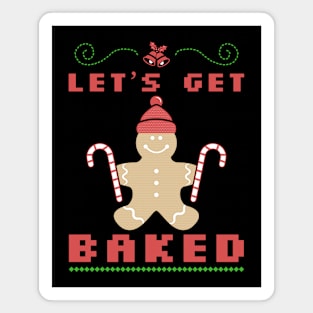 Gingerbread man Christmas xmas Magnet